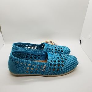 TOMS Wicker Slip-on Shoes Women's Size 6 NWT